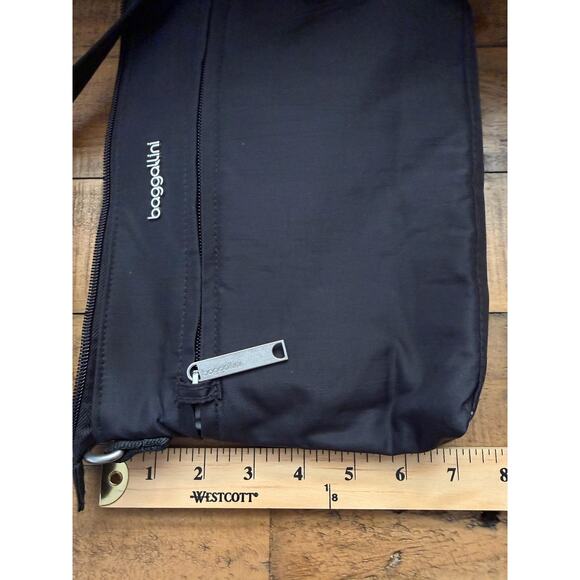 Baggallini Securtex Crossbody Bag Womens Black Anti-Theft RFID Travel Nylon - Picture 15 of 15